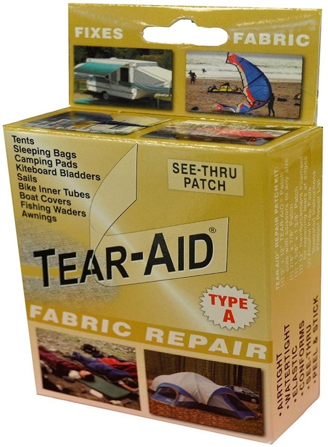 Tear-AID D-KIT-A01-100 Fabric Repair Kit, A, Clear - Image 1
